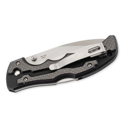Briceag Einhandmesser G10/Carbon Negru Herbertz Selektion - Oțel 440A, Backlock
