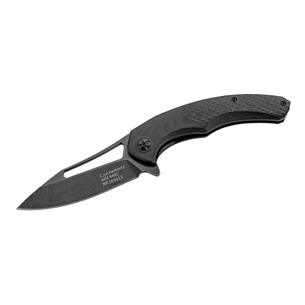 Briceag Einhandmesser G10 Herbertz - Oțel 440C, Linerlock Robust