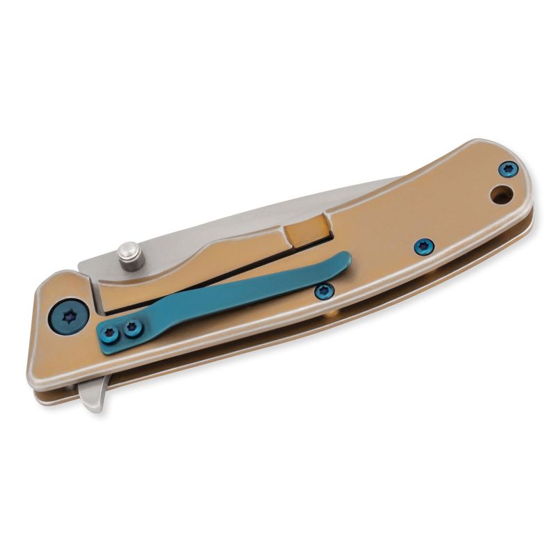 Briceag Einhandmesser Galben Herbertz Selektion - Oțel 440C, Linerlock