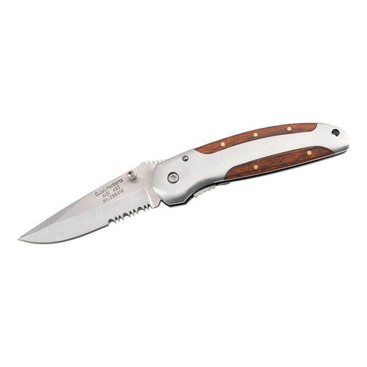 Briceag Einhandmesser Herbertz - Oțel 420/440A, Mâner Pakkaholz, Linerlock