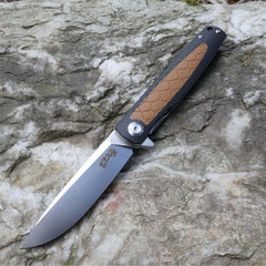 Briceag Einhandmesser Herbertz Selektion - Oțel D2, Linerlock, G-10