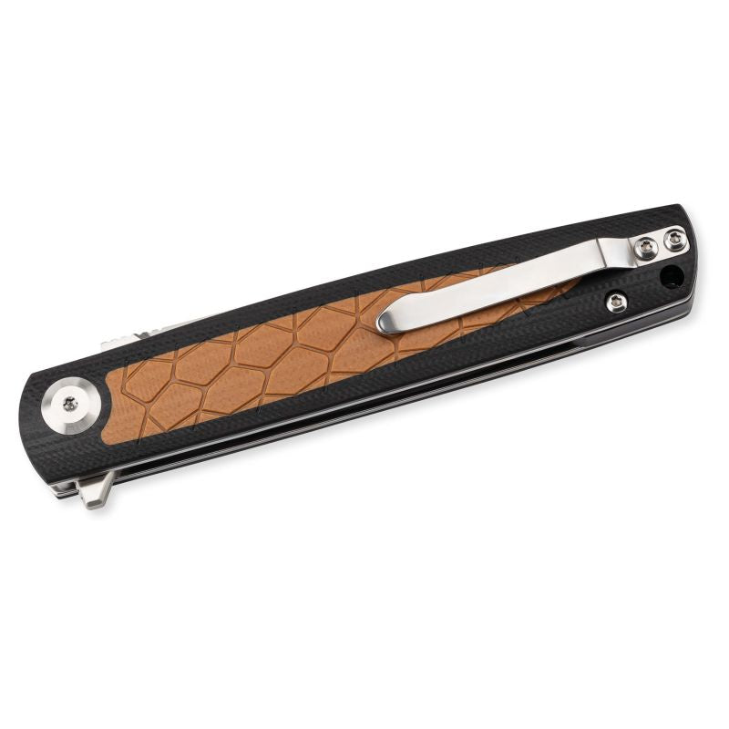 Briceag Einhandmesser Herbertz Selektion - Oțel D2, Linerlock, G-10