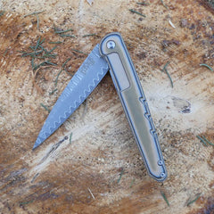 Briceag Einhandmesser Maro Herbertz Selektion - Damasc, Linerlock G-10