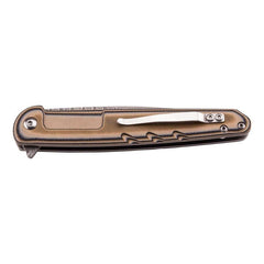 Briceag Einhandmesser Maro Herbertz Selektion - Damasc, Linerlock G-10