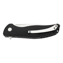 Briceag Einhandmesser Negru Herbertz Selektion - Oțel 440A, Linerlock