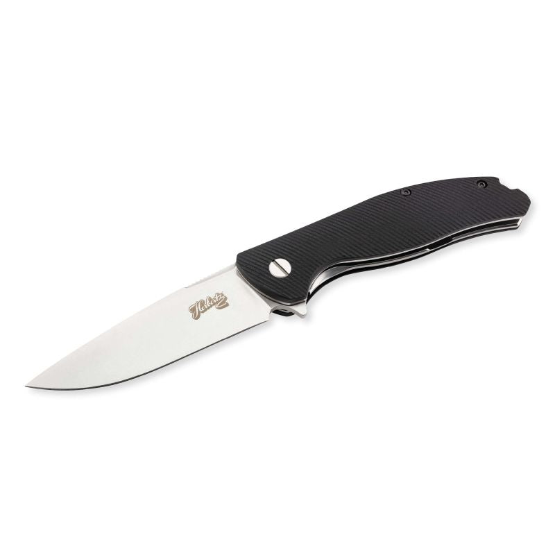 Briceag Einhandmesser Negru Herbertz Selektion - Oțel 440A, Linerlock