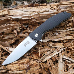 Briceag Einhandmesser Negru Herbertz Selektion - Oțel 440A, Linerlock