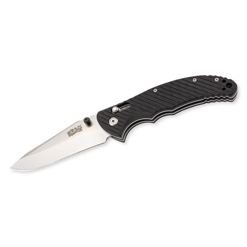 Briceag Einhandmesser Negru Herbertz Selektion - Oțel 440C, Mâner G10