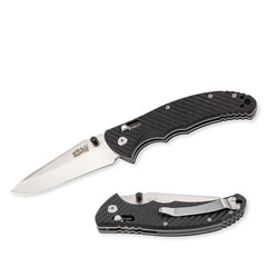 Briceag Einhandmesser Negru Herbertz Selektion - Oțel 440C, Mâner G10