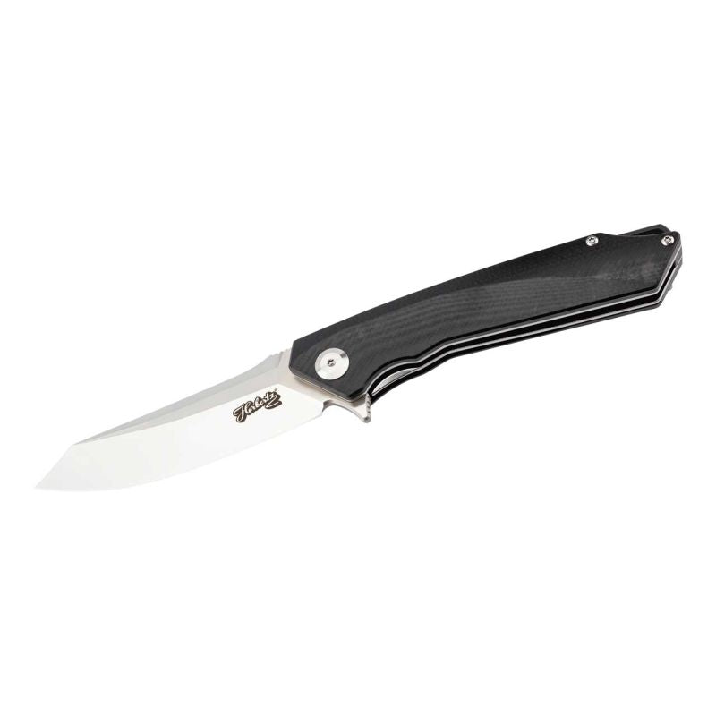 Briceag Einhandmesser Negru Herbertz Selektion - Oțel D2, Linerlock