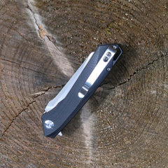 Briceag Einhandmesser Negru Herbertz Selektion - Oțel D2, Linerlock