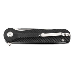 Briceag Einhandmesser Negru Herbertz Selektion - Oțel D2, Linerlock, G10