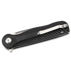 Briceag Einhandmesser Negru Herbertz Selektion - Oțel D2, Linerlock, G10