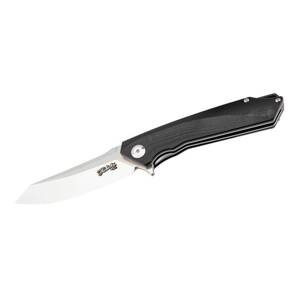 Briceag Einhandmesser Negru Herbertz Selektion - Oțel D2, Linerlock