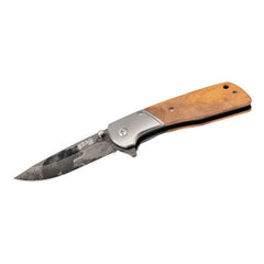 Briceag Einhandmesser Olivenholz CJH - Oțel 420, Linerlock
