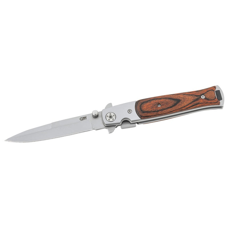 Briceag Einhandmesser Pakkaholz CJH - Oțel 420, Linerlock