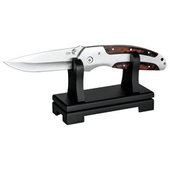 Briceag Einhandmesser Riesen CJH - Oțel 420, Mâner Pakkaholz, Linerlock