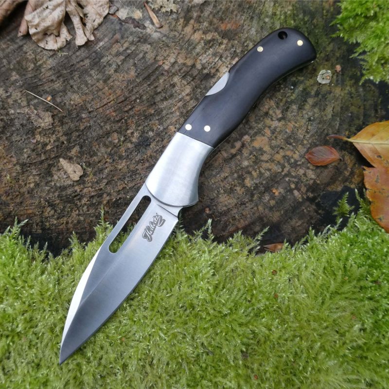 Briceag Einhandmesser Sandelholz Herbertz Selektion - Oțel 440 A, Backlock