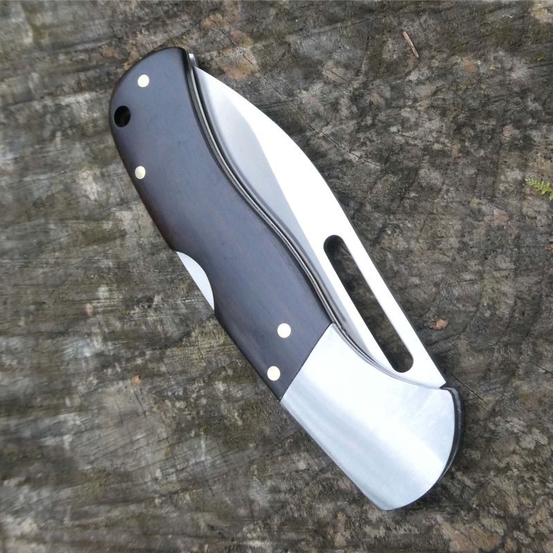 Briceag Einhandmesser Sandelholz Herbertz Selektion - Oțel 440 A, Backlock