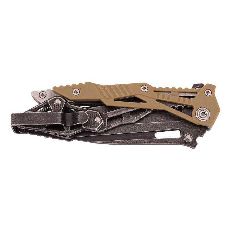 Briceag Einhandmesser Stonewash Herbertz - Oțel 420/440A, Linerlock