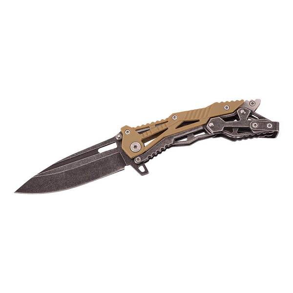 Briceag Einhandmesser Stonewash Herbertz - Oțel 420/440A, Linerlock