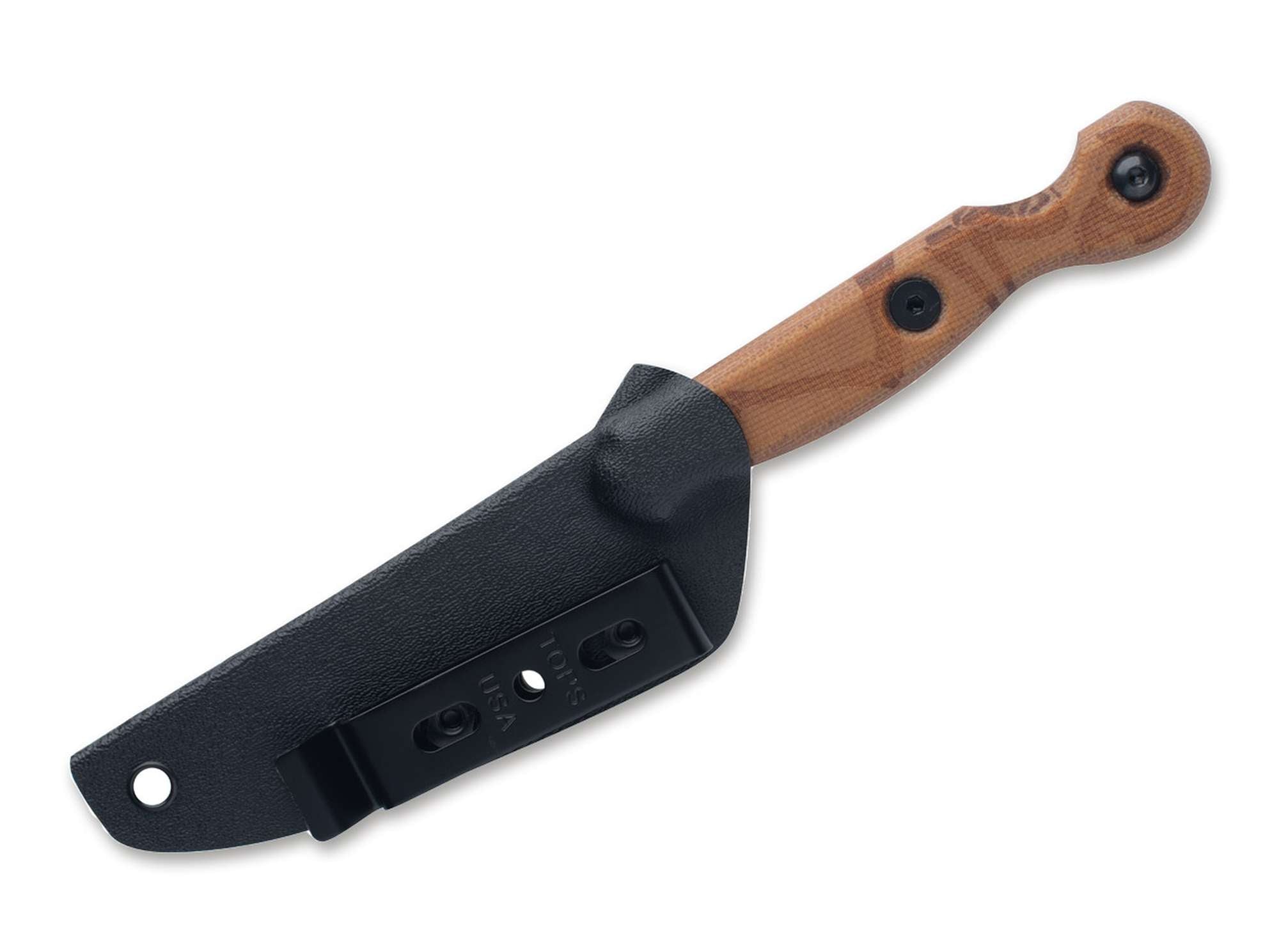 Briceag El Pionero TOPS Knives- Lama Otel Carbon 1095, Utilizare Tactic/EDC
