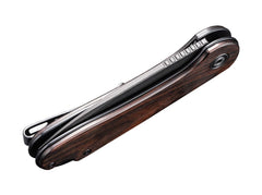 Briceag Elementum Ebony Black CIVIVI- Maner Abanos, Sistem Linerlock