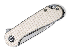 Briceag Elementum G10 Ivory CIVIVI- Maner G10 Ivory, Lama D2