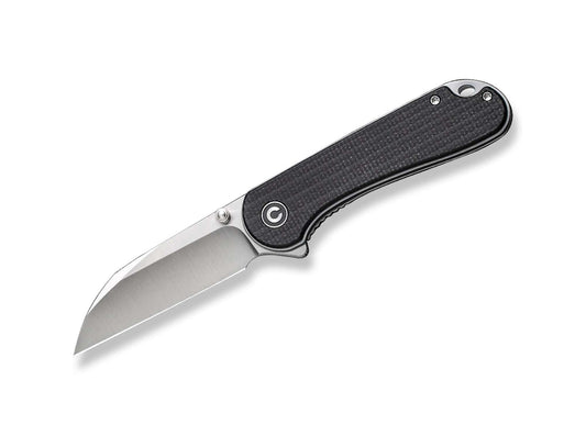 Briceag Elementum Micarta Black Satin CIVIVI- Maner Micarta Negru, Lama Nitro-V