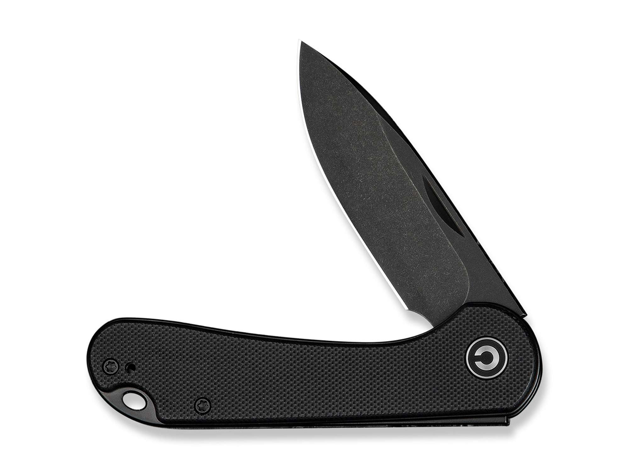 Briceag Elementum Slip Joint G10 All Black CIVIVI- Lama, Maner G10 Negru