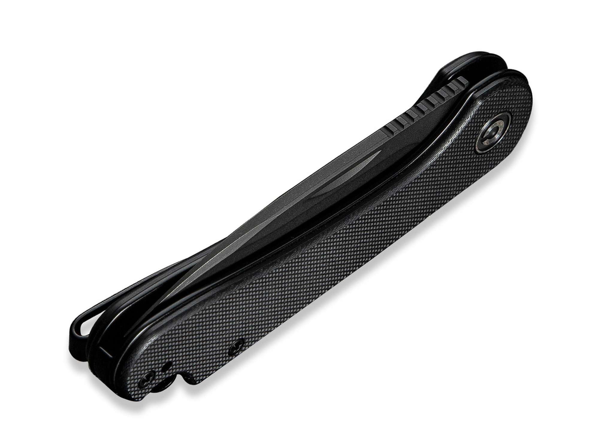 Briceag Elementum Slip Joint G10 All Black CIVIVI- Lama, Maner G10 Negru