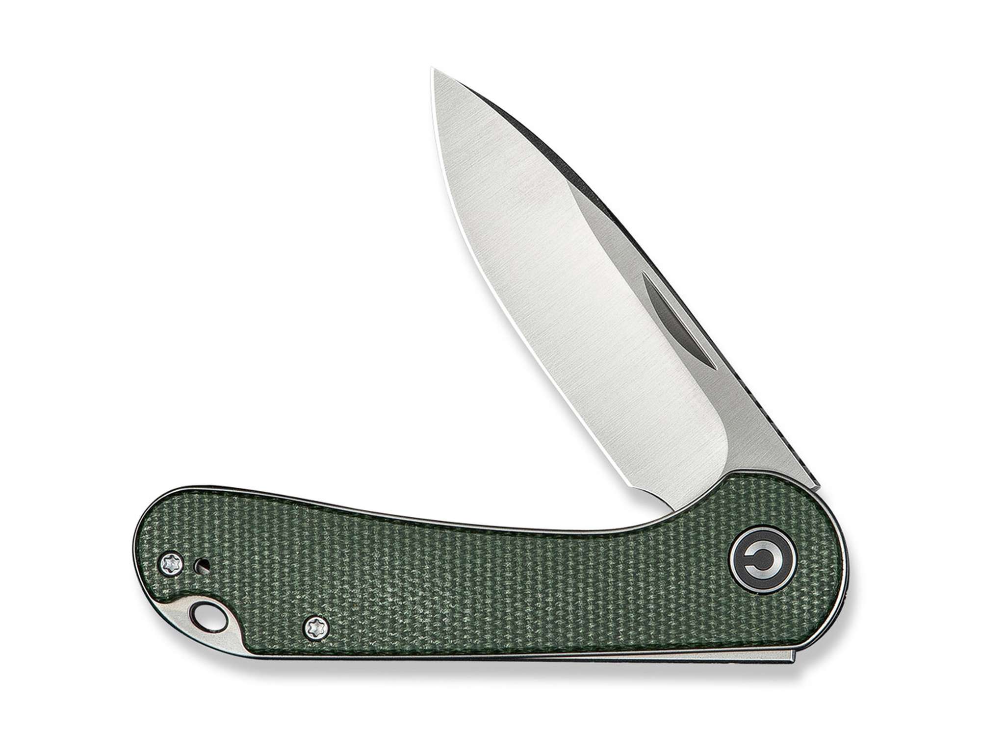 Briceag Elementum Slip Joint Micarta Green CIVIVI- Lama, Maner Micarta Verde