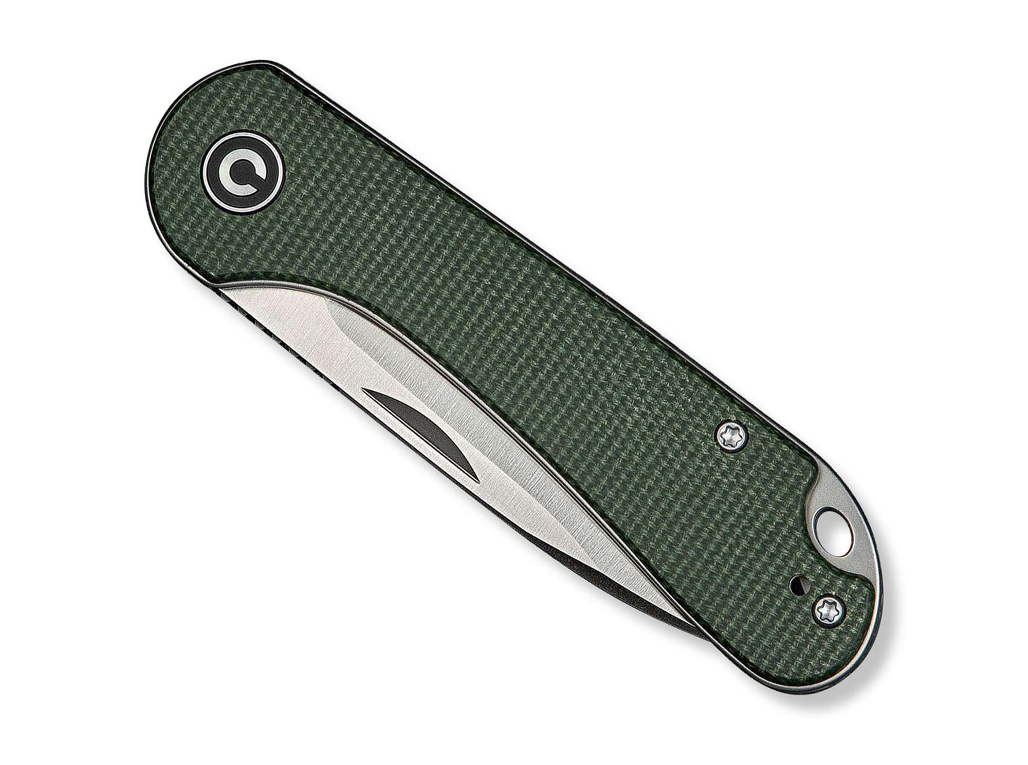 Briceag Elementum Slip Joint Micarta Green CIVIVI- Lama, Maner Micarta Verde
