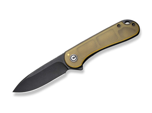 Briceag Elementum Ultem Amber & Black CIVIVI- Utilizare EDC, Design Robust