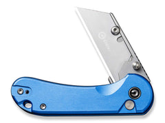 Briceag Elementum Utility Aluminum Blue CIVIVI- Lame Interschimbabile, Maner Rezistent