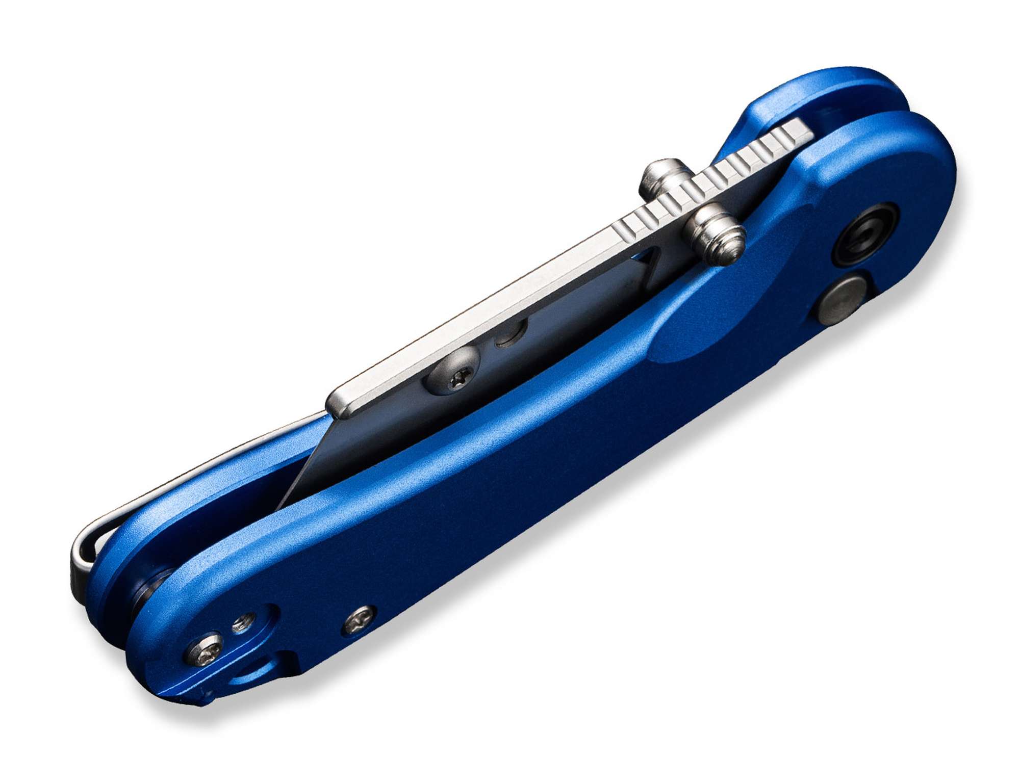 Briceag Elementum Utility Aluminum Blue CIVIVI- Lame Interschimbabile, Maner Rezistent