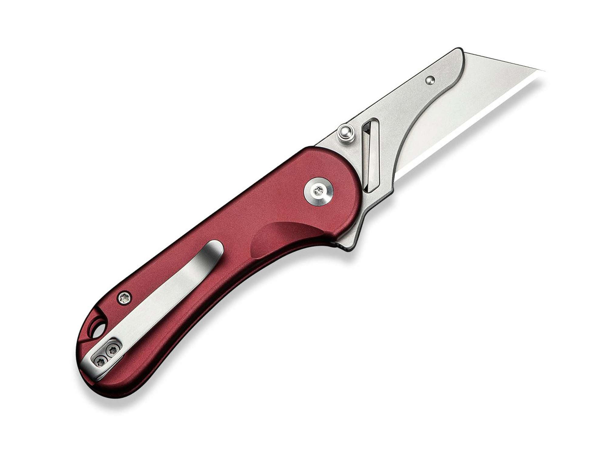 Briceag Elementum Utility Aluminum Burgundy CIVIVI- Lame interschimbabile, EDC