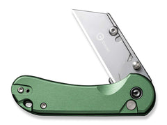 Briceag Elementum Utility Aluminum Green CIVIVI- Lame interschimbabile, Maner Aluminiu Verde