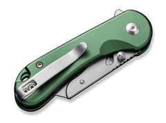 Briceag Elementum Utility Aluminum Green CIVIVI- Lame interschimbabile, Maner Aluminiu Verde