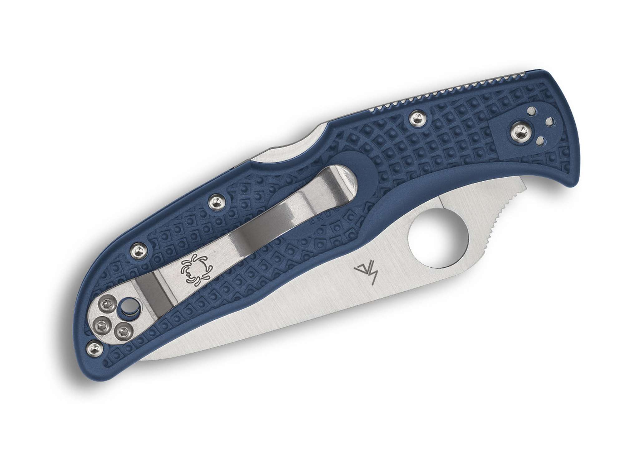 Briceag EndelaLightweight CPM SPY27 PlainEdge Spyderco- Mecanism Backlock, Maner FRN