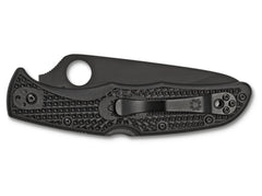 Briceag Endura 4 Black Spyderco- Extrem de Rezistent, Lama VG-10