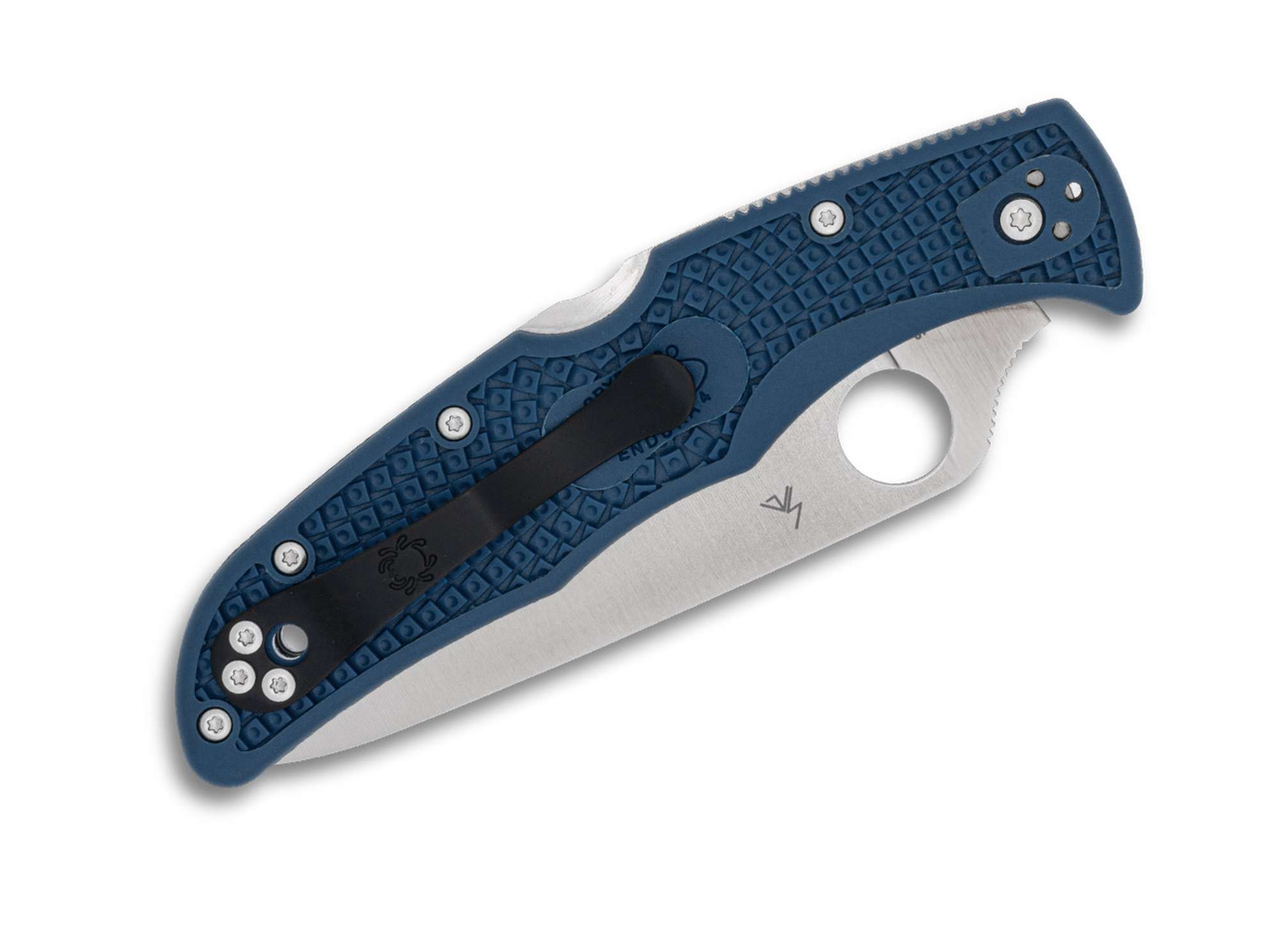 Briceag Endura 4 SPY27 FRN Cobalt Blue PlainEdge Spyderco- Robust, EDC