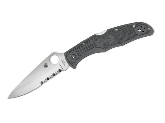 Briceag Endura Foliage Serrated Spyderco- Lama Serata, Culoare Foliage