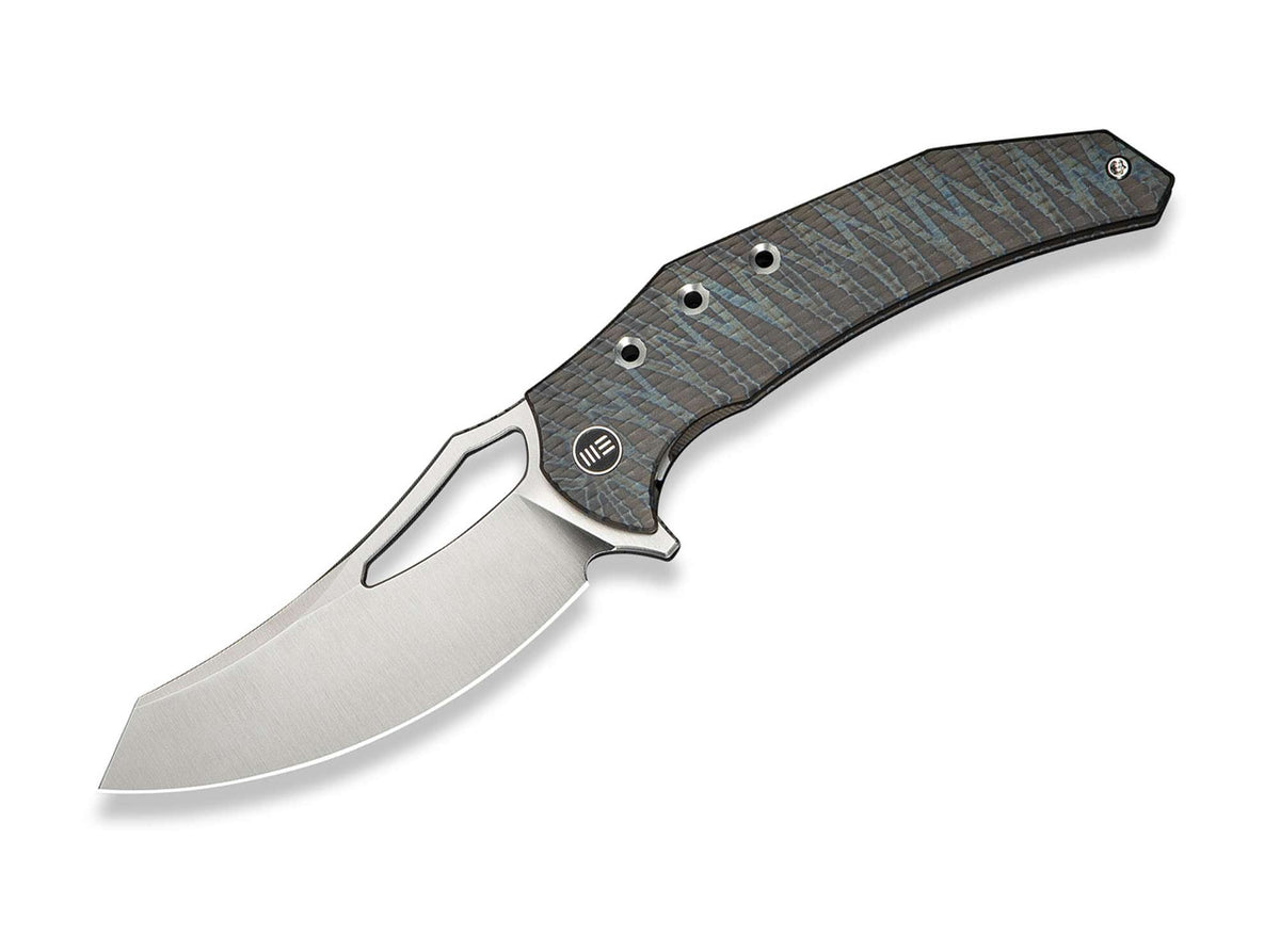 Briceag Epaulette M390 WE Knife- Maner Flamed Ti, Design Tiger Stripe
