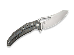 Briceag Epaulette M390 WE Knife- Maner Flamed Ti, Design Tiger Stripe