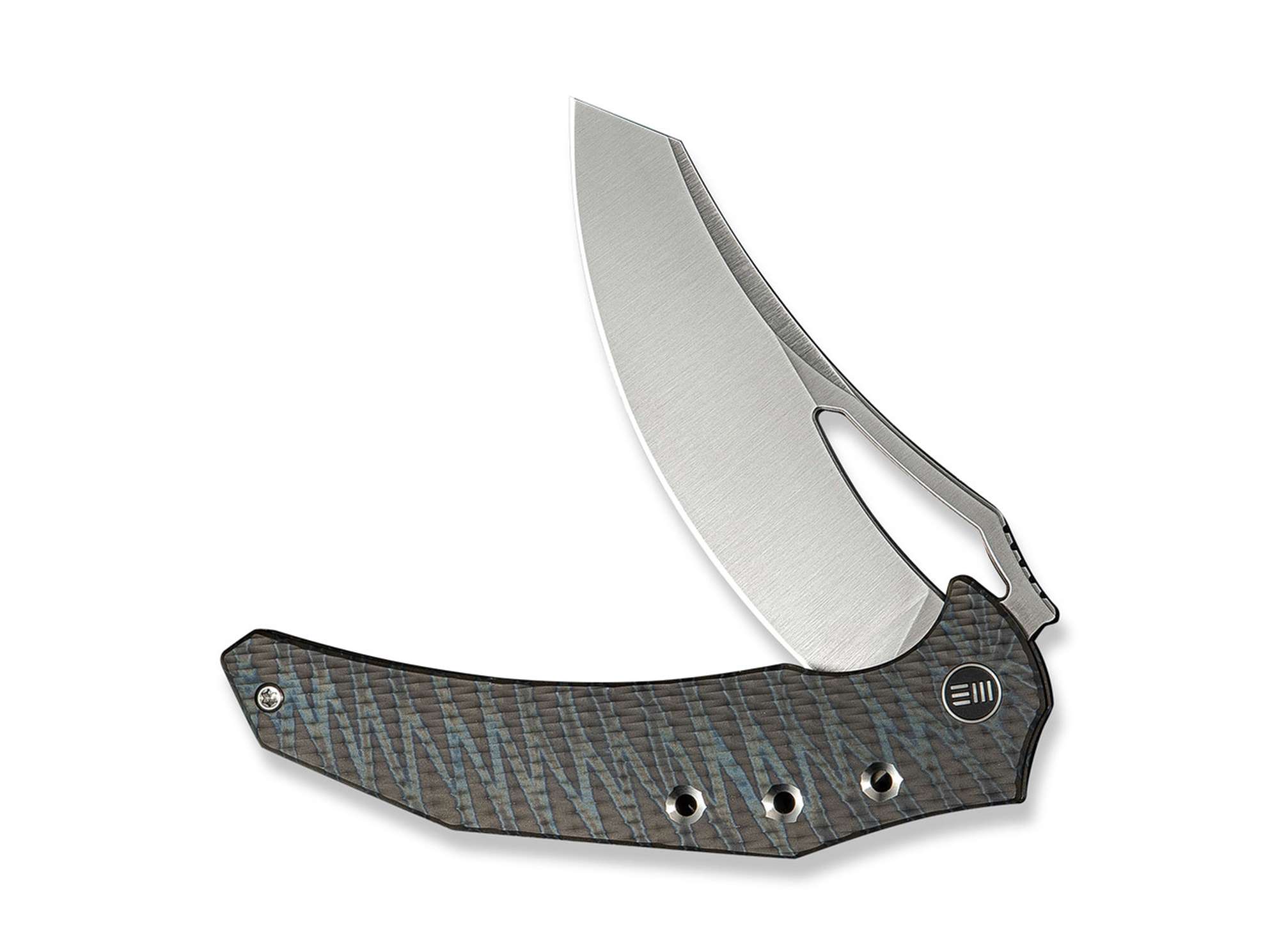 Briceag Epaulette M390 WE Knife- Maner Flamed Ti, Design Tiger Stripe