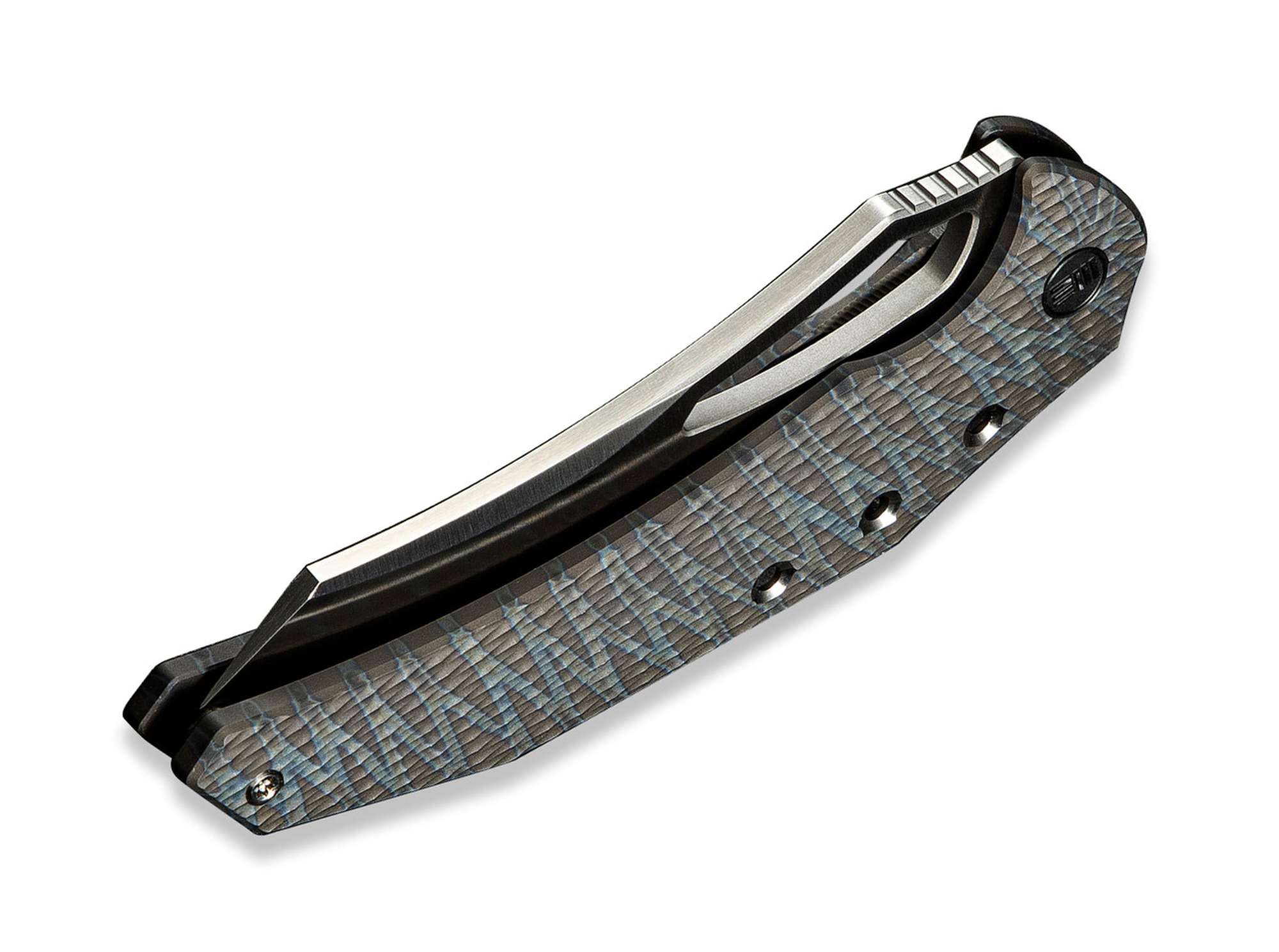 Briceag Epaulette M390 WE Knife- Maner Flamed Ti, Design Tiger Stripe