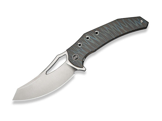 Briceag Epaulette M390 WE Knife- Maner Flamed Ti, Design Tiger Stripe