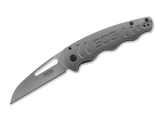 Briceag Escape FL SOG- Maner Inox Sablat, Sistem Framelock
