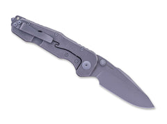 Briceag Evolution Titanium Grey Droppoint SW Real Steel- Maner Titan, Lama CPM-S-35VN